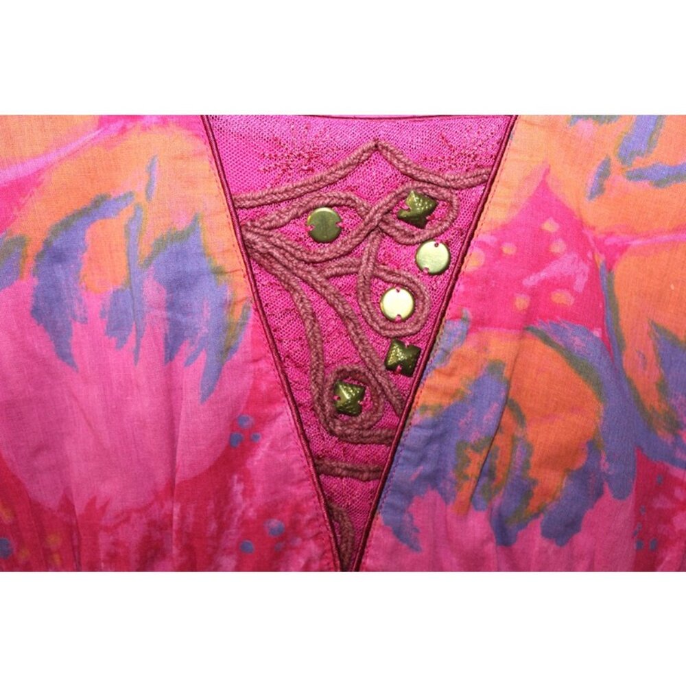 Free People Pink and Purple Mini Dress - Picture 11 of 13